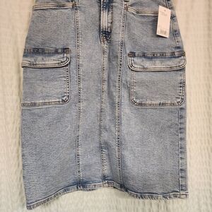 Sonoma Denim Cargo Skirt- Sz 4